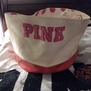 VS Pink Rare canvas bag